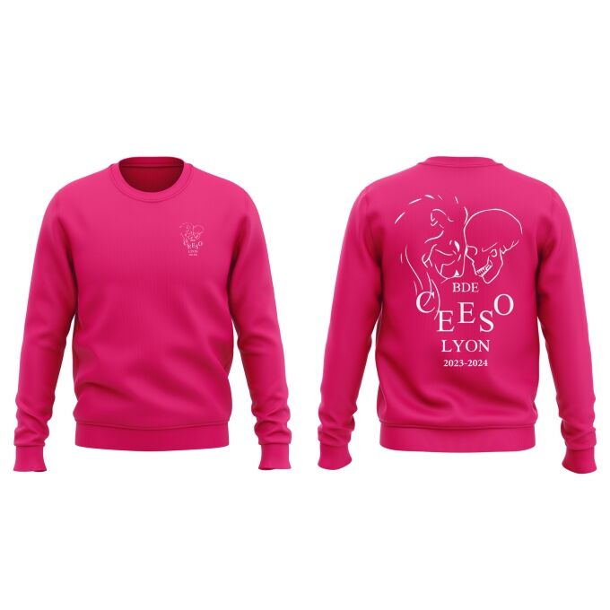 Sweat Classique Fuchsia de qualité supérieure - CEESO LYON