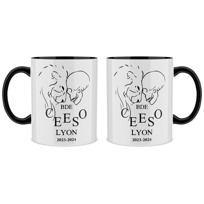 Mug Premium Noir de qualité supérieure - CEESO LYON