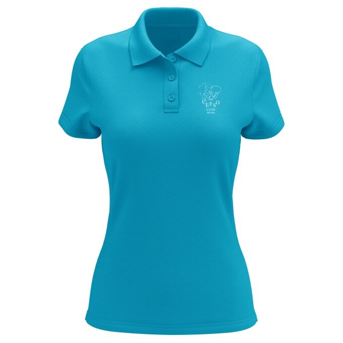 Polo Femme Turquoise de qualité supérieure - CEESO LYON