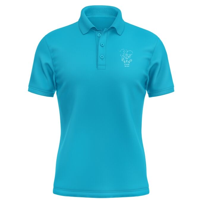 Polo Homme Turquoise de qualité supérieure - CEESO LYON