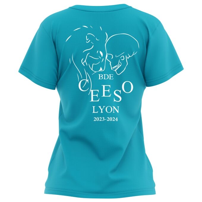 T-Shirt Femme Bleu Atoll de qualité supérieure - CEESO LYON