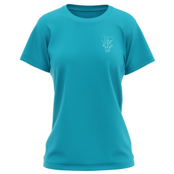 T-Shirt Femme Bleu Atoll de qualité supérieure - CEESO LYON