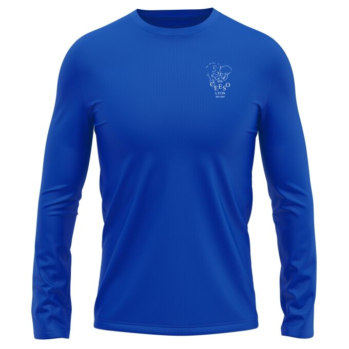T-Shirt Manches Longues Bleu Roi de qualité supérieure - CEESO LYON
